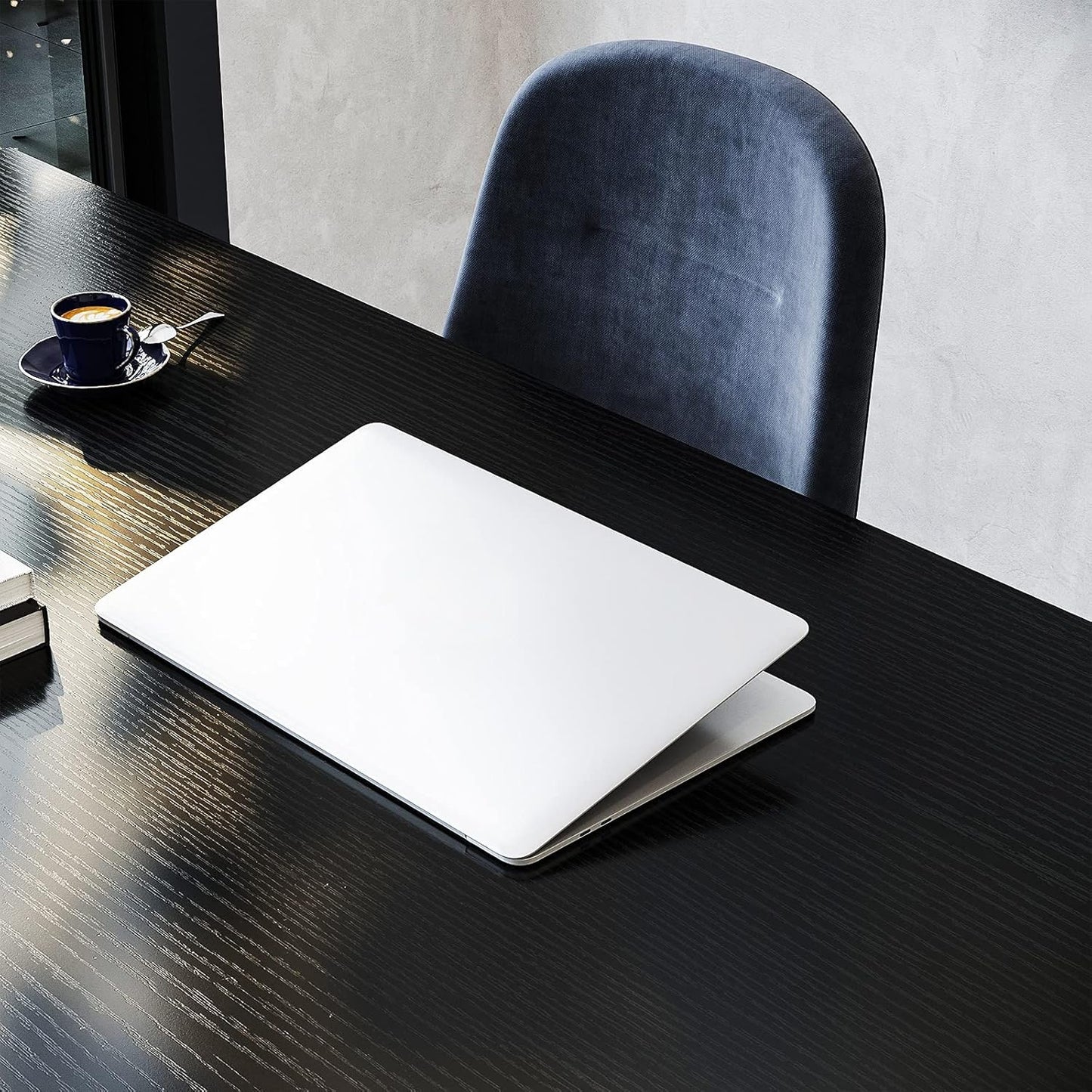 ODK 47.2 Inches Computer Desk for Home Office, Office Table for Small Spaces, Writing Desk with Headphone Hooks, Black